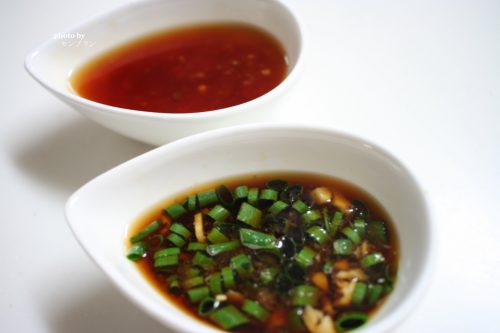 シンガポール風チキンライス 海南鶏飯のソース2種