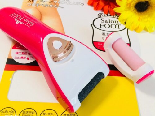 【口コミ】電動角質リムーバーを使ってみた|50代のガサガサかかと対策