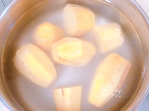 激甘のさつま芋の天ぷらレシピ