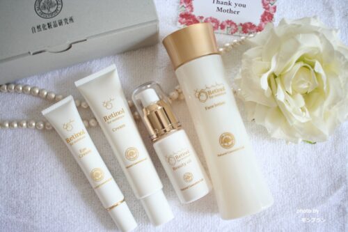 【母の日】レチノール化粧品4点セットはプレゼントにもおすすめ